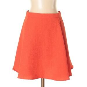 Attention orange a lineskater skirt, small